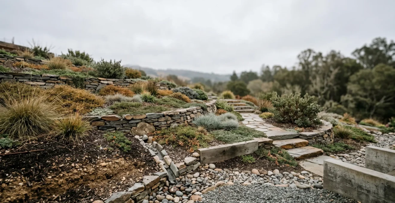 Système de drainage en terrain argileux pour préserver les aménagements paysagers